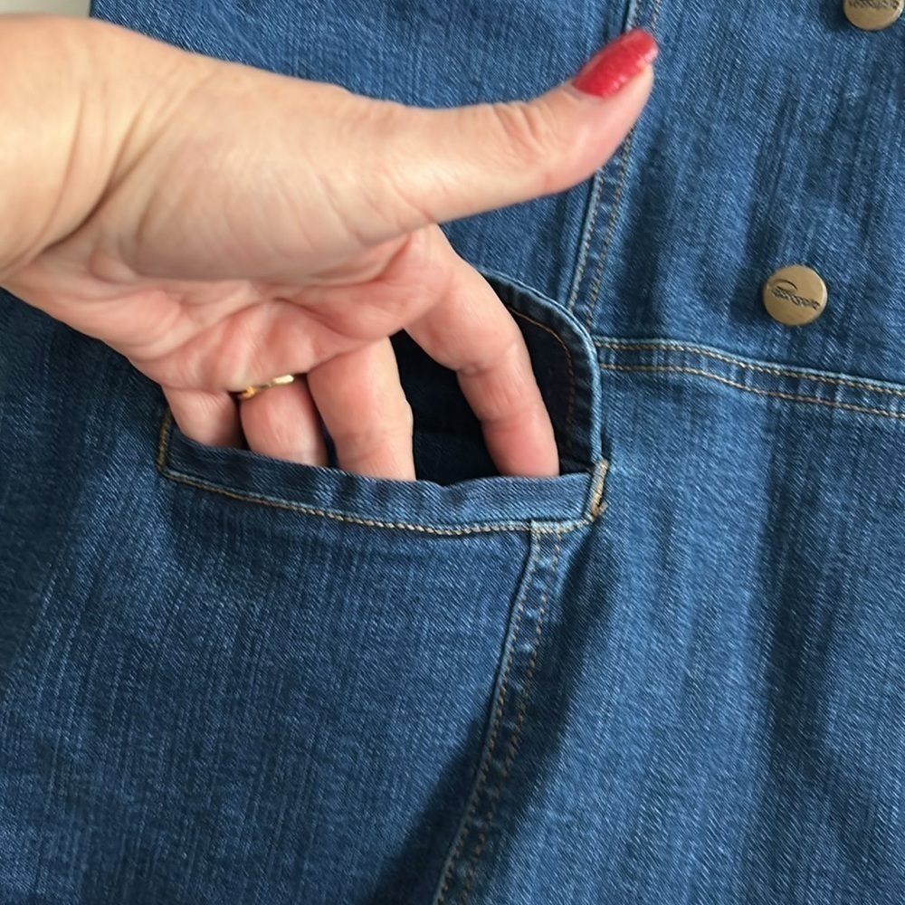 Campanella double breasted jean jacket - Picture 12 of 12